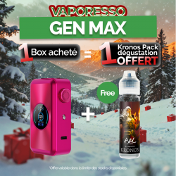 Pack Offre - Box Gen Max 220w - Vaporesso 1+1 Kronos 50ml