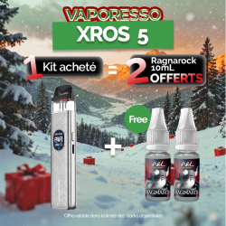 Pack Offre - Kit Pod XROS 5 1500mAh - Vaporesso 1+2 Ragnarok 10ml