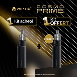 Pack Offre - Kit Cosmo Prime 2400mAh - Vaptio 1+1