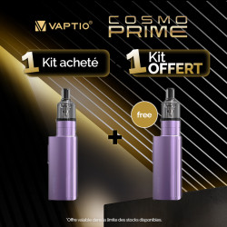 Pack Offre - Kit Cosmo Prime 2400mAh - Vaptio 1+1