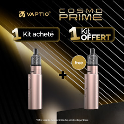 Pack Offre - Kit Cosmo Prime 2400mAh - Vaptio 1+1