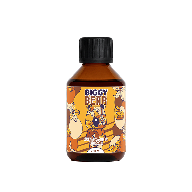 Creamy Vanilla Caramel 200ml - Biggy Bear