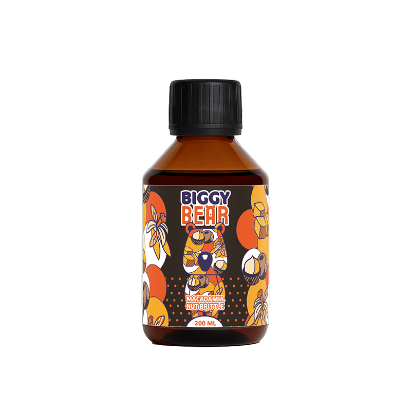 Macadamia Nut Brittle 200ml - Biggy Bear