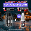 Pack Offre - Clearomiseur Centaurus Sub Ohm 5ml - Lost Vape 1+1 Ragnarok 10ml