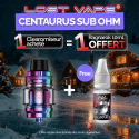 Pack Offre - Clearomiseur Centaurus Sub Ohm 5ml - Lost Vape 1+1 Ragnarok 10ml