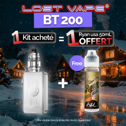Pack Offre - Kit Centaurus BT200 avec Centaurus Sub Ohm V2 - Lost Vape 1+1 Ryan USA 50ml