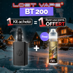 Pack Offre - Kit Centaurus BT200 avec Centaurus Sub Ohm V2 - Lost Vape 1+1 Ryan USA 50ml