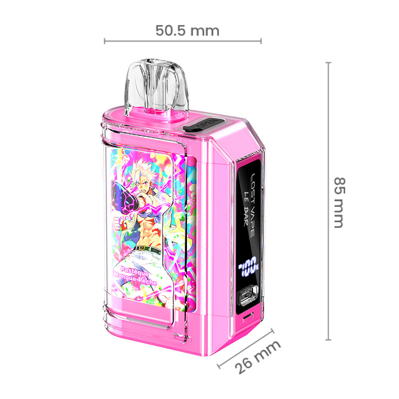 Puff Le Bar 45K Fraise Cerise Framboise 1000mAh 32ml - Lost Vape