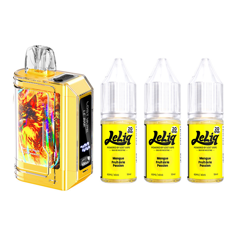 Puff Le Bar 45K Mangue Fruit de la passion 1000mAh 32ml - Lost Vape