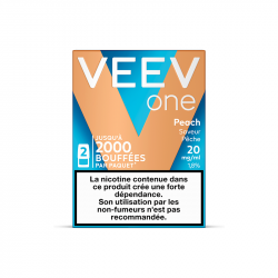 Paquet de 2 Pods pré-remplis Veev One Peach - Veev (pack de 5)