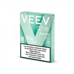 Paquet de 2 Pods pré-remplis Veev One Blue Mint - Veev (pack de 5)