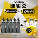 Pack Offre - Kit Pod Drag S3 - Voopoo 5+3 pack PnP-x