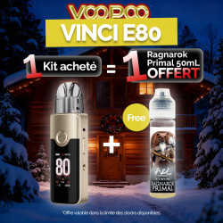 Pack Offre - Kit Pod Vinci E80 3000mAh – Voopoo 1+1 Ragnarok Primal 50ml