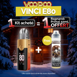 Pack Offre - Kit Pod Vinci E80 3000mAh – Voopoo 1+1 Ragnarok Primal 50ml