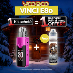 Pack Offre - Kit Pod Vinci E80 3000mAh – Voopoo 1+1 Ragnarok Primal 50ml