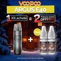 Pack Offre - Kit Pod Argus E40 1800mAh - Voopoo 1+2 Yakuza 10ml