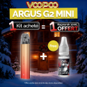 Pack Offre - Kit Pod Argus G2 Mini 1200mAh - Voopoo (offre groupée 1+1) 1+1 Ragnarok 10ml