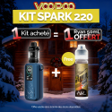 Pack Offre - Kit Vinci Spark 220 avec Uforce-X - Voopoo 1+1 Ryan USA 50ml