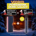 Pack Offre - Powerbank Doric Galaxy 1800mAh - Voopoo 1+1 Pen Doric Galaxy