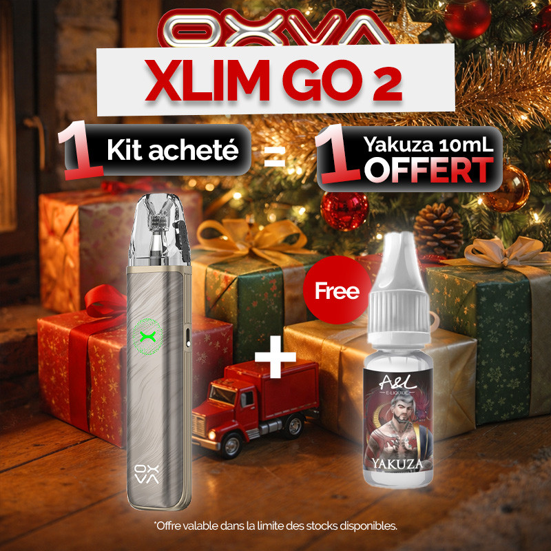 Pack Offre - Kit Pod XLIM Go 2 1500mAh - OXVA 1+1 Yakuza 10ml