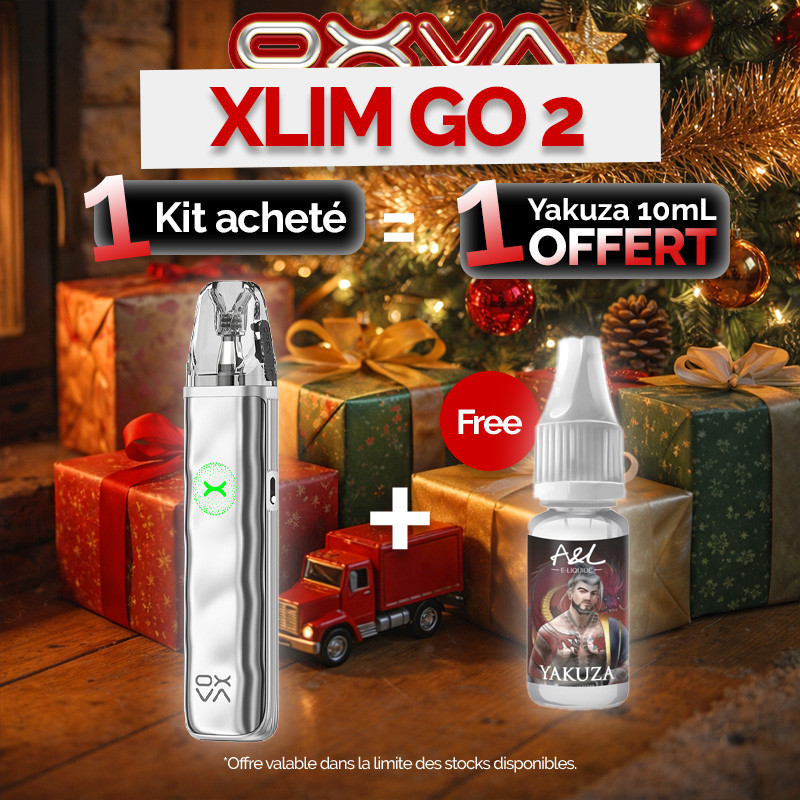 Pack Offre - Kit Pod XLIM Go 2 1500mAh - OXVA 1+1 Yakuza 10ml