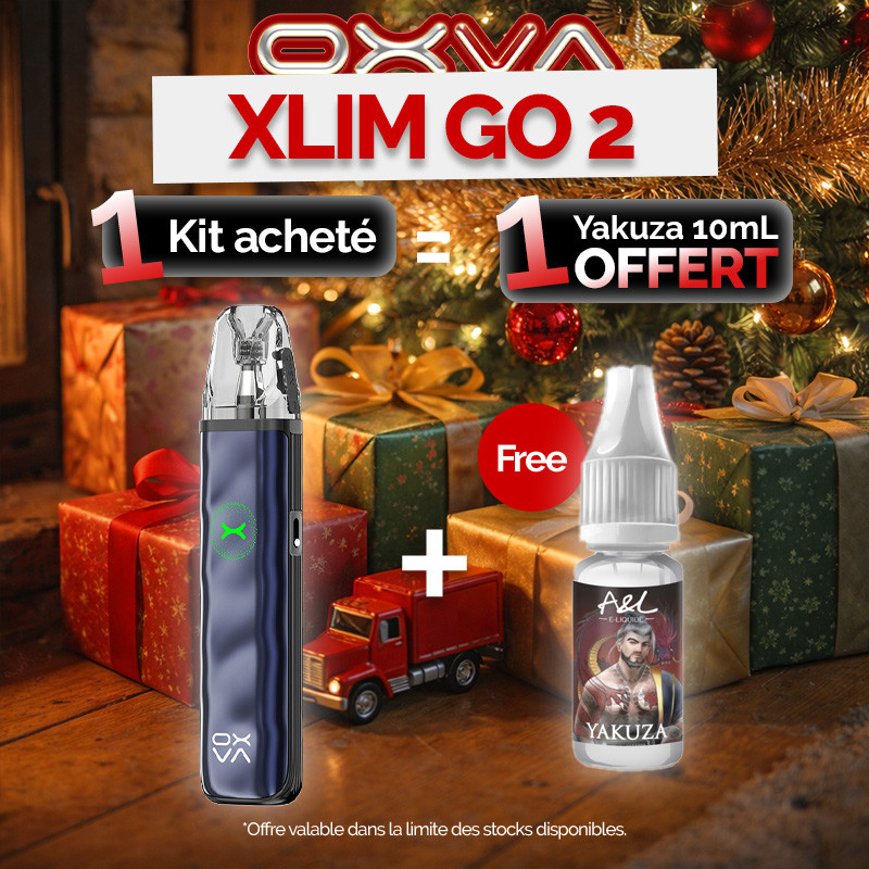 Pack Offre - Kit Pod XLIM Go 2 1500mAh - OXVA 1+1 Yakuza 10ml