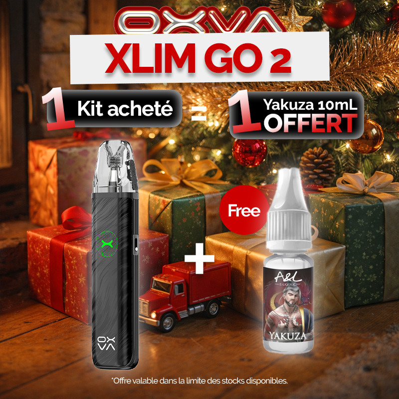 Pack Offre - Kit Pod XLIM Go 2 1500mAh - OXVA 1+1 Yakuza 10ml
