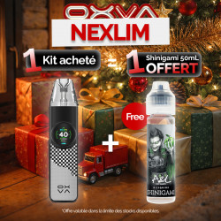 Pack Offre - Kit Pod NeXLIM 1500mAh - OXVA 1+1 Shinigami 50ml