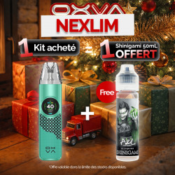 Pack Offre - Kit Pod NeXLIM 1500mAh - OXVA 1+1 Shinigami 50ml