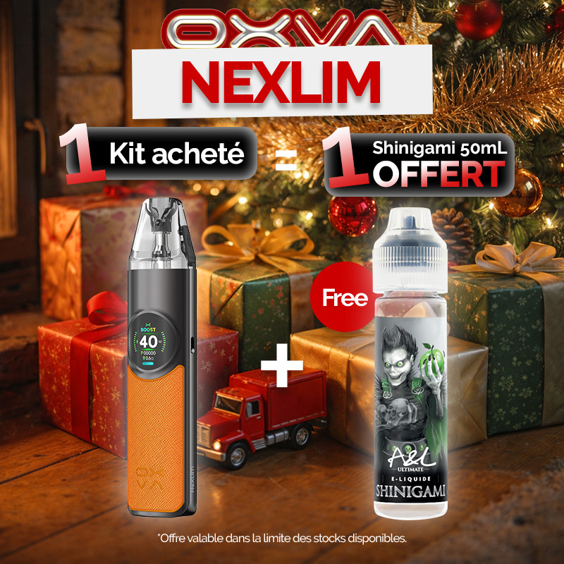 Pack Offre - Kit Pod NeXLIM 1500mAh - OXVA 1+1 Shinigami 50ml
