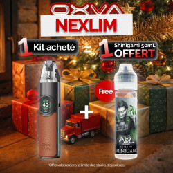 Pack Offre - Kit Pod NeXLIM 1500mAh - OXVA 1+1 Shinigami 50ml