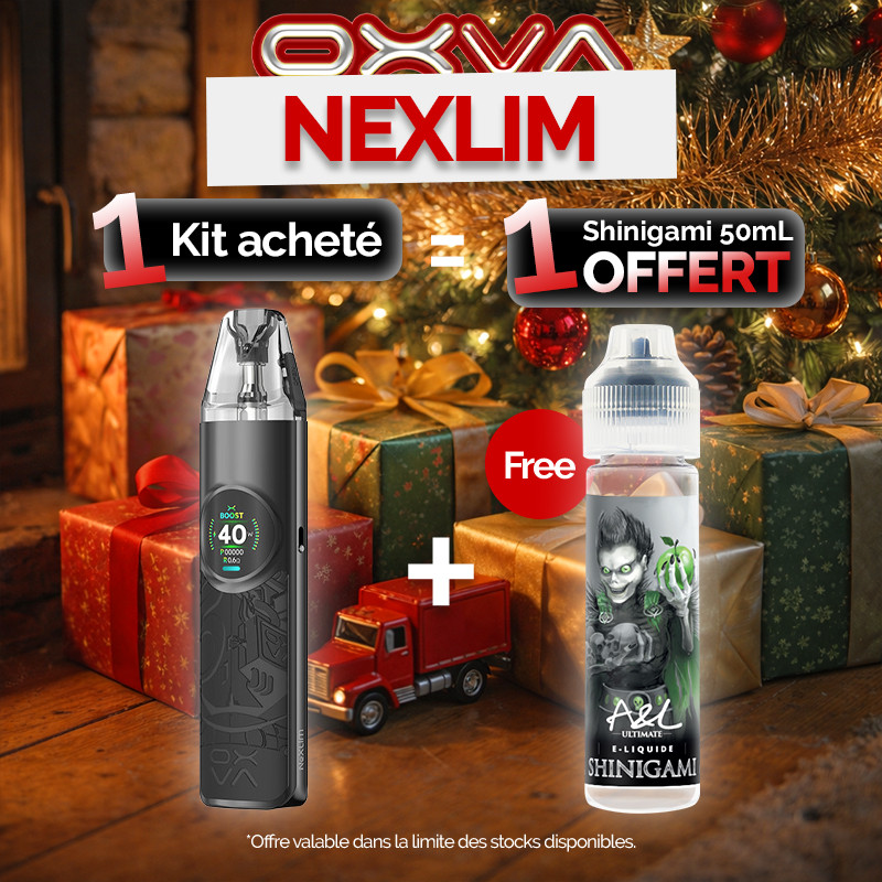 Pack Offre - Kit Pod NeXLIM 1500mAh - OXVA 1+1 Shinigami 50ml