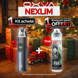 Pack Offre - Kit Pod NeXLIM 1500mAh - OXVA 1+1 Shinigami 50ml