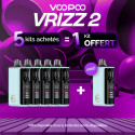Pack Offre - Kit Pod Vrizz 2 1350mAh - Voopoo 5+1