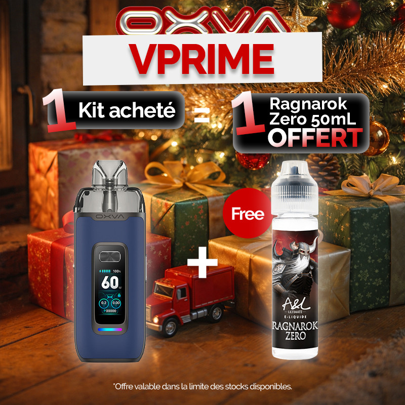 Pack Offre - Kit Pod VPrime 2600mAh - OXVA 1+1 Ragnarok Zero 50ml