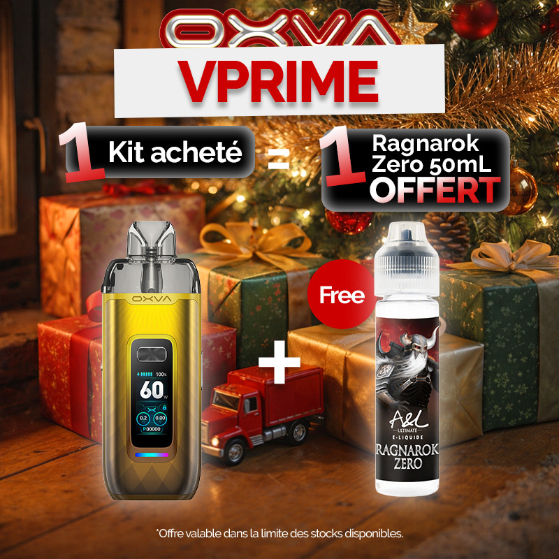 Pack Offre - Kit Pod VPrime 2600mAh - OXVA 1+1 Ragnarok Zero 50ml