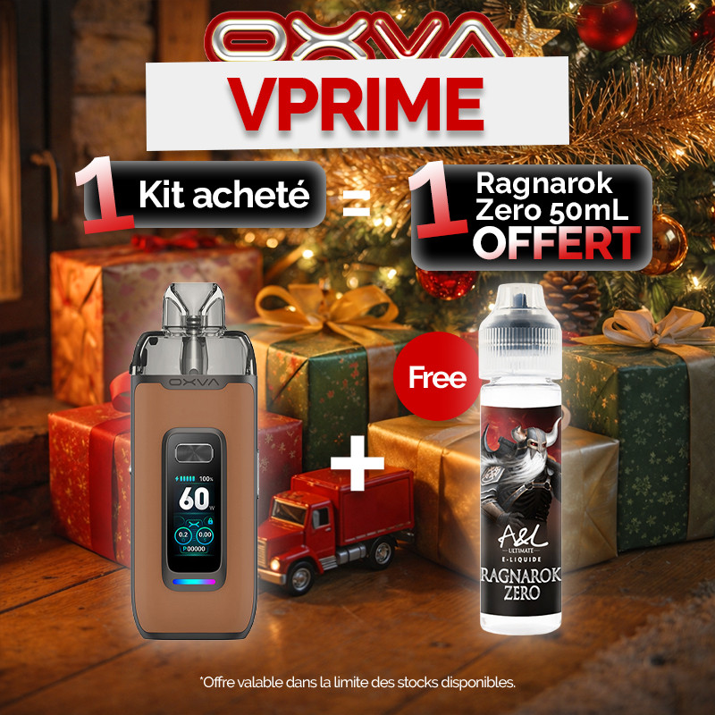 Pack Offre - Kit Pod VPrime 2600mAh - OXVA 1+1 Ragnarok Zero 50ml