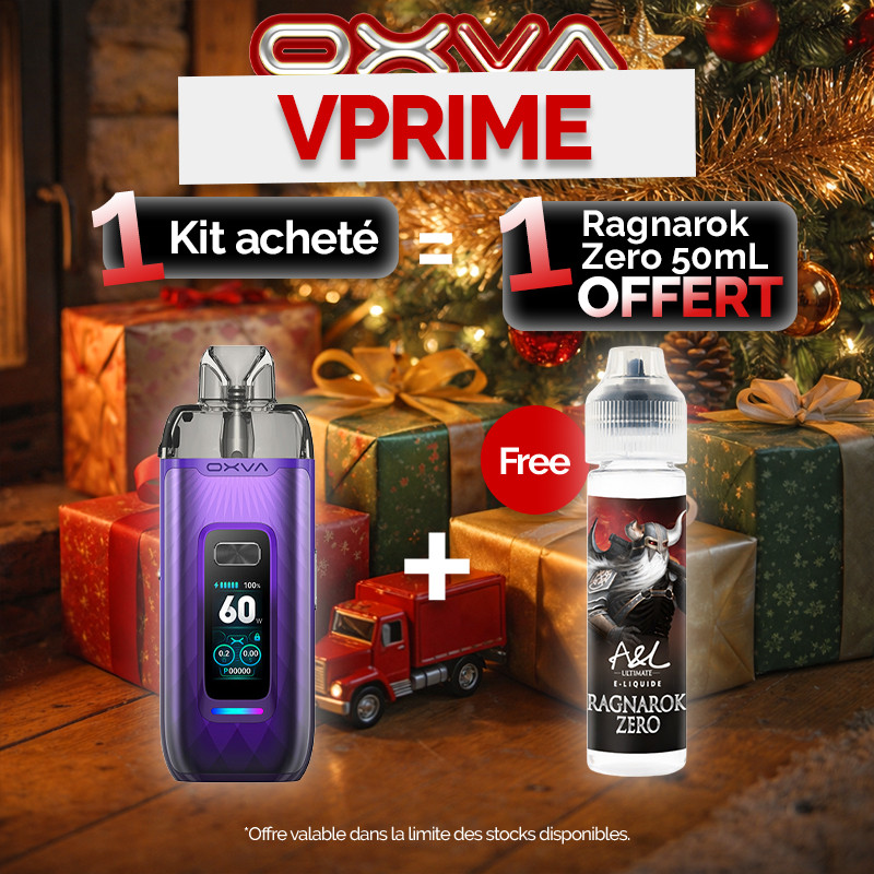 Pack Offre - Kit Pod VPrime 2600mAh - OXVA 1+1 Ragnarok Zero 50ml