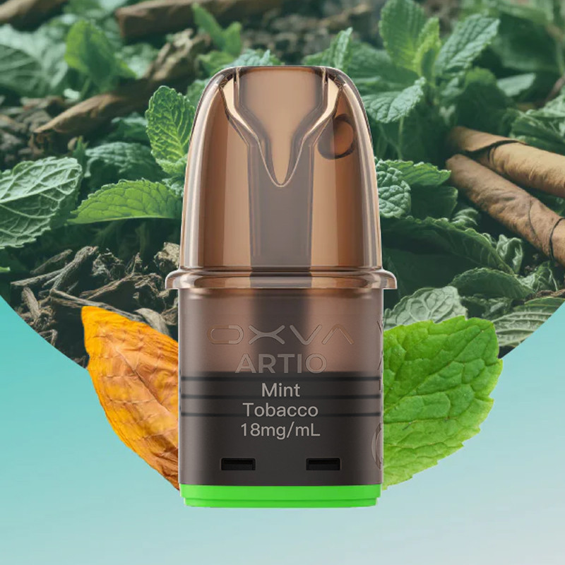 Pods pré-remplis Artio 2 Mint Tobacco 2ml - OXVA (pack de 2)