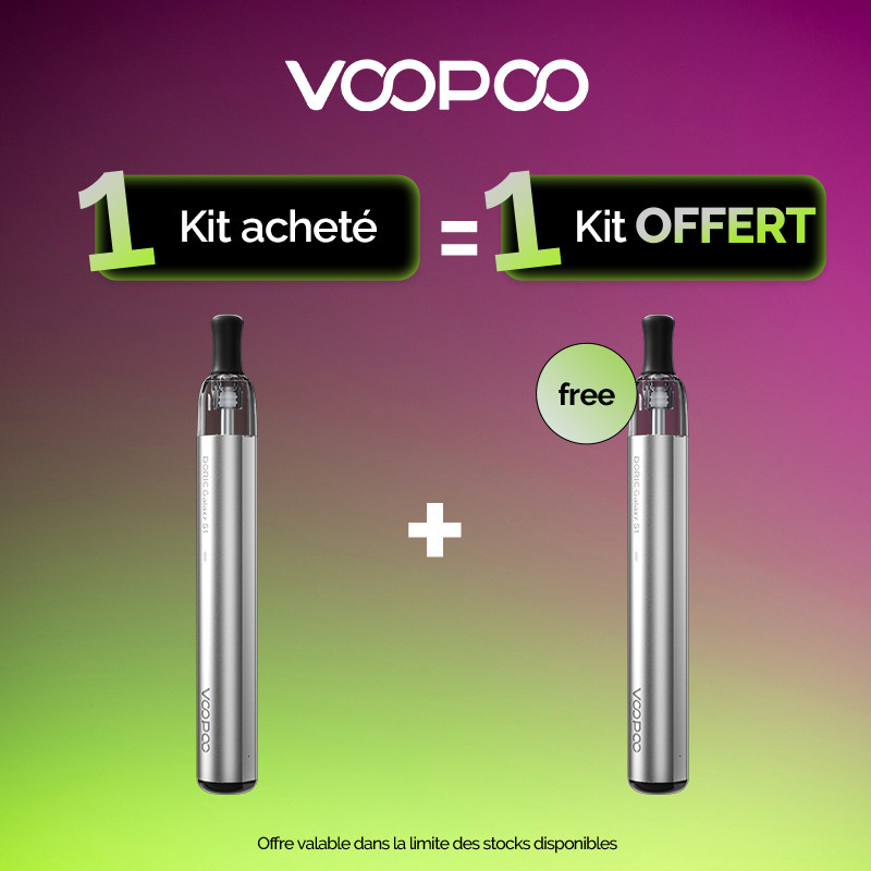 Pack Offre - Kit Doric Galaxy S1 - Voopoo 1+1