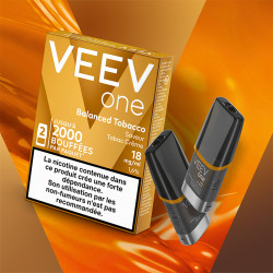Paquet de 2 Pods pré-remplis Veev One Balanced Tobacco - Veev (pack de 5)