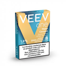 Paquet de 2 Pods pré-remplis Veev One Melon Coconut - Veev (pack de 5)
