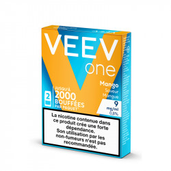 Paquet de 2 Pods pré-remplis Veev One Mango - Veev (pack de 5)
