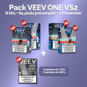 Pack VEEV One VS2 - 8 kits + 84 pods préremplis - Veev