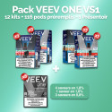 Pack VEEV One VS1 - 12 kits + 116 pods préremplis - Veev
