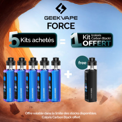 Pack Offre - Kit Pod Force 3200mAh - Geekvape 5+1