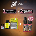 Pack Offre - Pack 200ml Base DIY Mix&Go 30/70 - PURE 1+2 Luna 10ml
