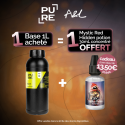 Pack Offre - Base DIY 1L Mix&Go 30/70 - PURE 1+1 Mystic Red 30ml