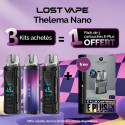 Pack Offre - Kit Thelema Nano - Lost Vape - 3+1 pack de cartouches