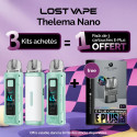 Pack Offre - Kit Thelema Nano - Lost Vape - 3+1 pack de cartouches